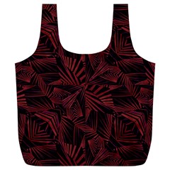 Sharp Tribal Pattern Full Print Recycle Bags (l) 