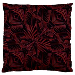 Sharp Tribal Pattern Large Flano Cushion Case (one Side)