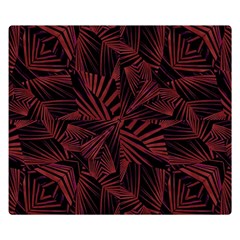 Sharp Tribal Pattern Double Sided Flano Blanket (small) 