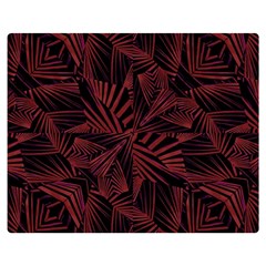 Sharp Tribal Pattern Double Sided Flano Blanket (medium) 