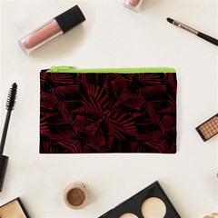 Sharp Tribal Pattern Cosmetic Bag (xs)