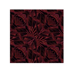 Sharp Tribal Pattern Small Satin Scarf (square) 