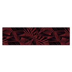 Sharp Tribal Pattern Satin Scarf (oblong)