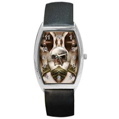 Skull Magic Barrel Style Metal Watch by icarusismartdesigns