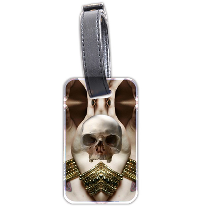 Skull Magic Luggage Tags (Two Sides)