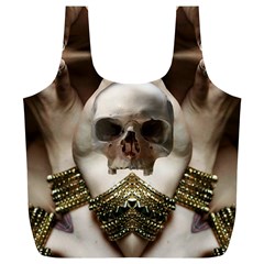 Skull Magic Full Print Recycle Bags (l)  by icarusismartdesigns