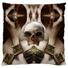 Skull Magic Standard Flano Cushion Case (two Sides) by icarusismartdesigns