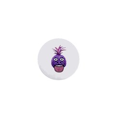 Funny Fruit Face Head Character 1  Mini Buttons by dflcprints