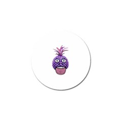 Funny Fruit Face Head Character Golf Ball Marker (4 Pack)