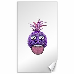 Funny Fruit Face Head Character Canvas 40  X 72   by dflcprints