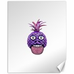 Funny Fruit Face Head Character Canvas 11  x 14   10.95 x13.48  Canvas - 1