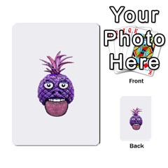 Funny Fruit Face Head Character Multi-purpose Cards (rectangle)  by dflcprints