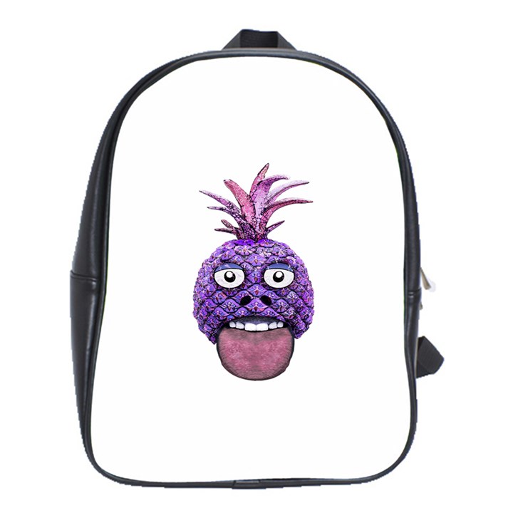 Funny Fruit Face Head Character School Bags(Large) 