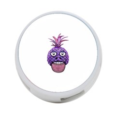 Funny Fruit Face Head Character 4-port Usb Hub (two Sides)  by dflcprints