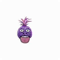 Funny Fruit Face Head Character Small Garden Flag (two Sides)