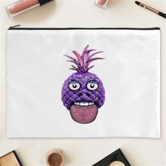 Funny Fruit Face Head Character Cosmetic Bag (xxxl)  by dflcprints