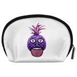 Funny Fruit Face Head Character Accessory Pouches (Large)  Back