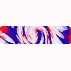 Groovy Red White Blue Swirl Large Bar Mats