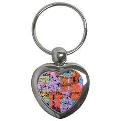 Paint texture                                     			Key Chain (Heart)