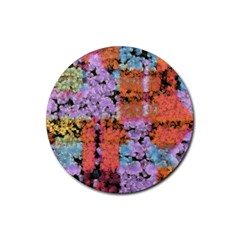 Paint texture                                     			Rubber Coaster (Round)