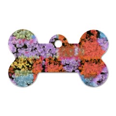 Paint texture                                     			Dog Tag Bone (One Side)