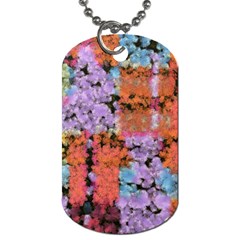 Paint texture                                     			Dog Tag (One Side)