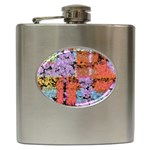 Paint texture                                     			Hip Flask (6 oz) Front