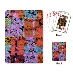 Paint texture                                     			Playing Cards Single Design