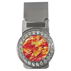 Colorful Splatters                                      			money Clip (cz) by LalyLauraFLM