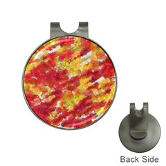 Colorful Splatters                                      			golf Ball Marker Hat Clip by LalyLauraFLM