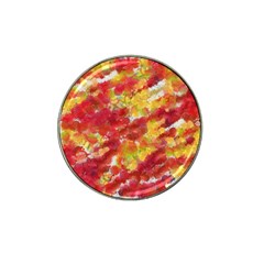 Colorful Splatters                                      			hat Clip Ball Marker by LalyLauraFLM