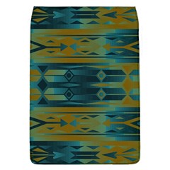 Blue Green Gradient Shapes                                       			removable Flap Cover (l) by LalyLauraFLM