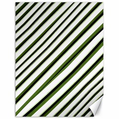 Diagonal Stripes Canvas 18  X 24  