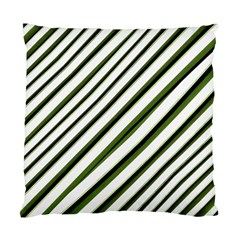 Diagonal Stripes Standard Cushion Case (two Sides) by dflcprints