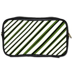 Diagonal Stripes Toiletries Bags by dflcprints