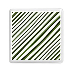 Diagonal Stripes Memory Card Reader (square) 