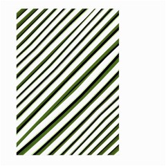 Diagonal Stripes Large Garden Flag (two Sides)