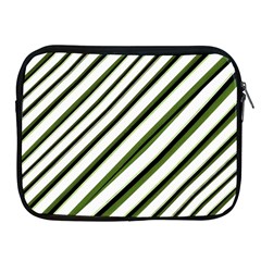 Diagonal Stripes Apple Ipad 2/3/4 Zipper Cases by dflcprints