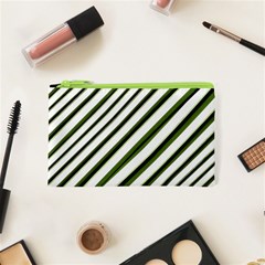 Diagonal Stripes Cosmetic Bag (xs)