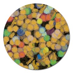 Paint Brushes                                          			magnet 5  (round)