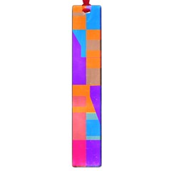 Misc Colorful Shapes                                           			large Book Mark by LalyLauraFLM