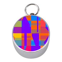 Misc Colorful Shapes                                           			silver Compass (mini)