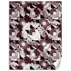 Ornate Modern Floral Canvas 18  X 24   by dflcprints