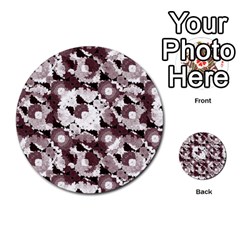 Ornate Modern Floral Multi-purpose Cards (round) 