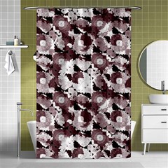 Ornate Modern Floral Shower Curtain 48  X 72  (small) 