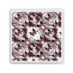 Ornate Modern Floral Memory Card Reader (square)  by dflcprints