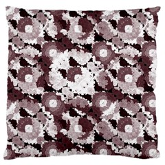 Ornate Modern Floral Large Cushion Case (two Sides) by dflcprints