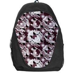 Ornate Modern Floral Backpack Bag by dflcprints