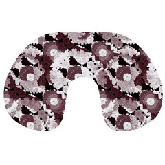 Ornate Modern Floral Travel Neck Pillows