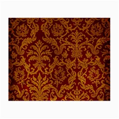 Royal Red And Gold Small Glasses Cloth (2-side)